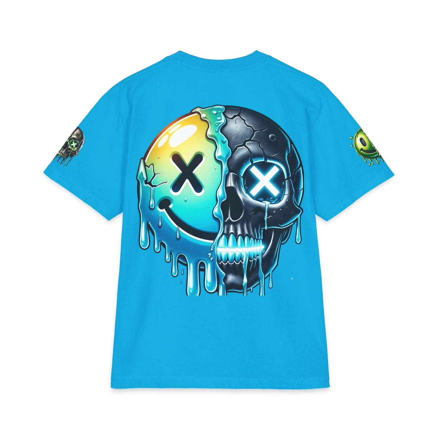 Copy of Urban Underground Collection - Neon Drip Tongue Out Graphic Tee — 4 way graphics, CaliPride Clothing Streetwear