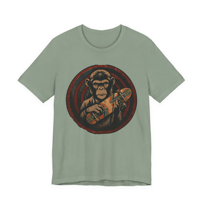 Skate & Surf Collection - Chimpin' Around, Graphic T-Shirt - CaliPride Clothing