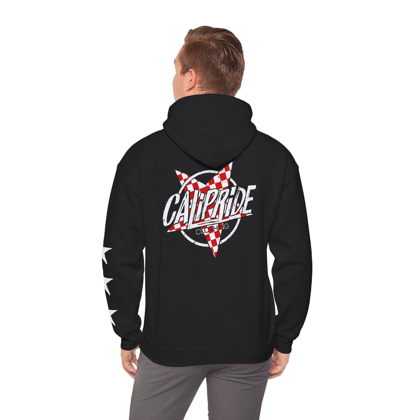 CaliPride Checker Star Hoodie | CaliPride Clothing