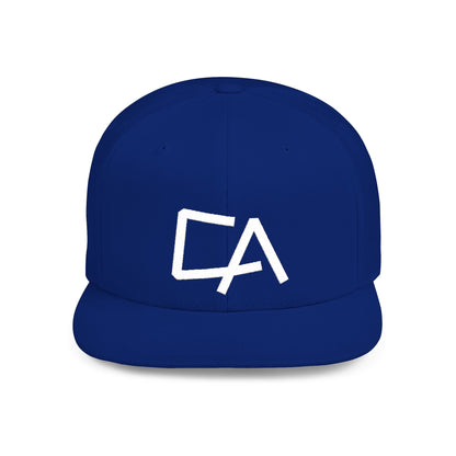 Urban Underground Collection - "CA" California, Embroidered Snapback Flat bill hat - CaliPride Clothing
