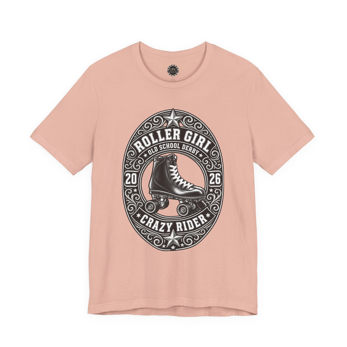 Punk Resurrected Collection - Roller Girl Crazy Rider, Graphic T-shirt | CaliPride Clothing