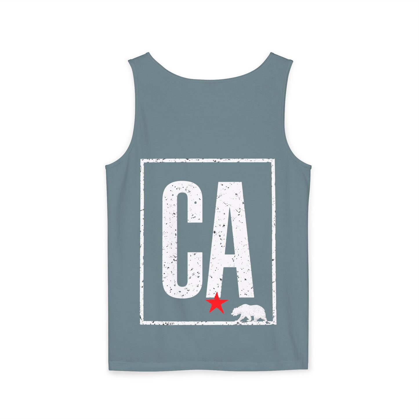 Surf & Beach Collection - CA State Bear, Tank Top | CaliPride Clothing