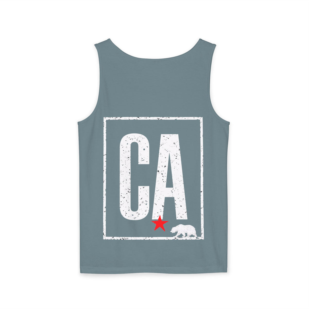 Surf & Beach Collection - CA State Bear, Tank Top | CaliPride Clothing
