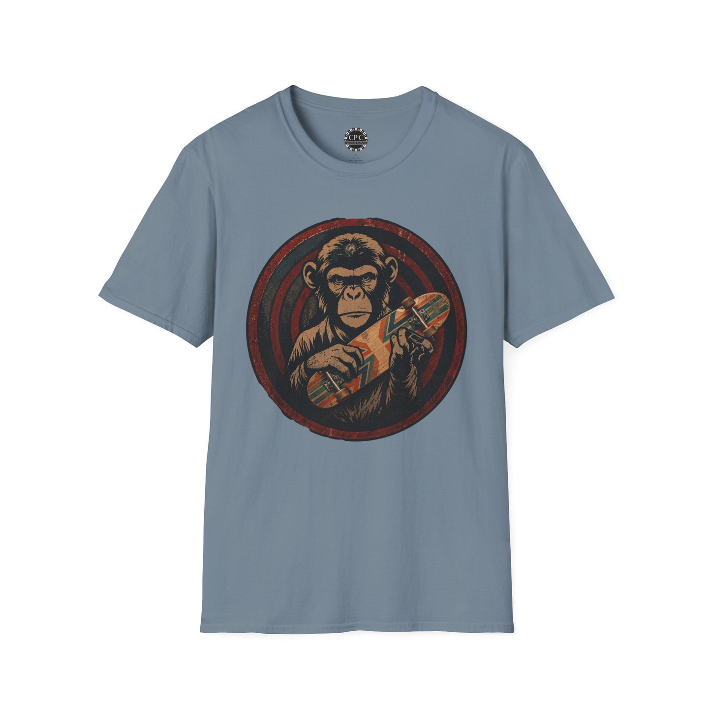 Pacific Works Collection - Chimpin' Around Graphic T-Shirt — CaliPride Clothing