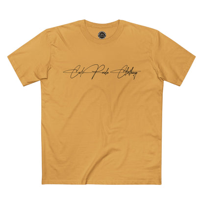 The Elite Collection - Founder's Signature No. 1 Essentials, Premium T-Shirt, black logo - CaliPride Clothing
