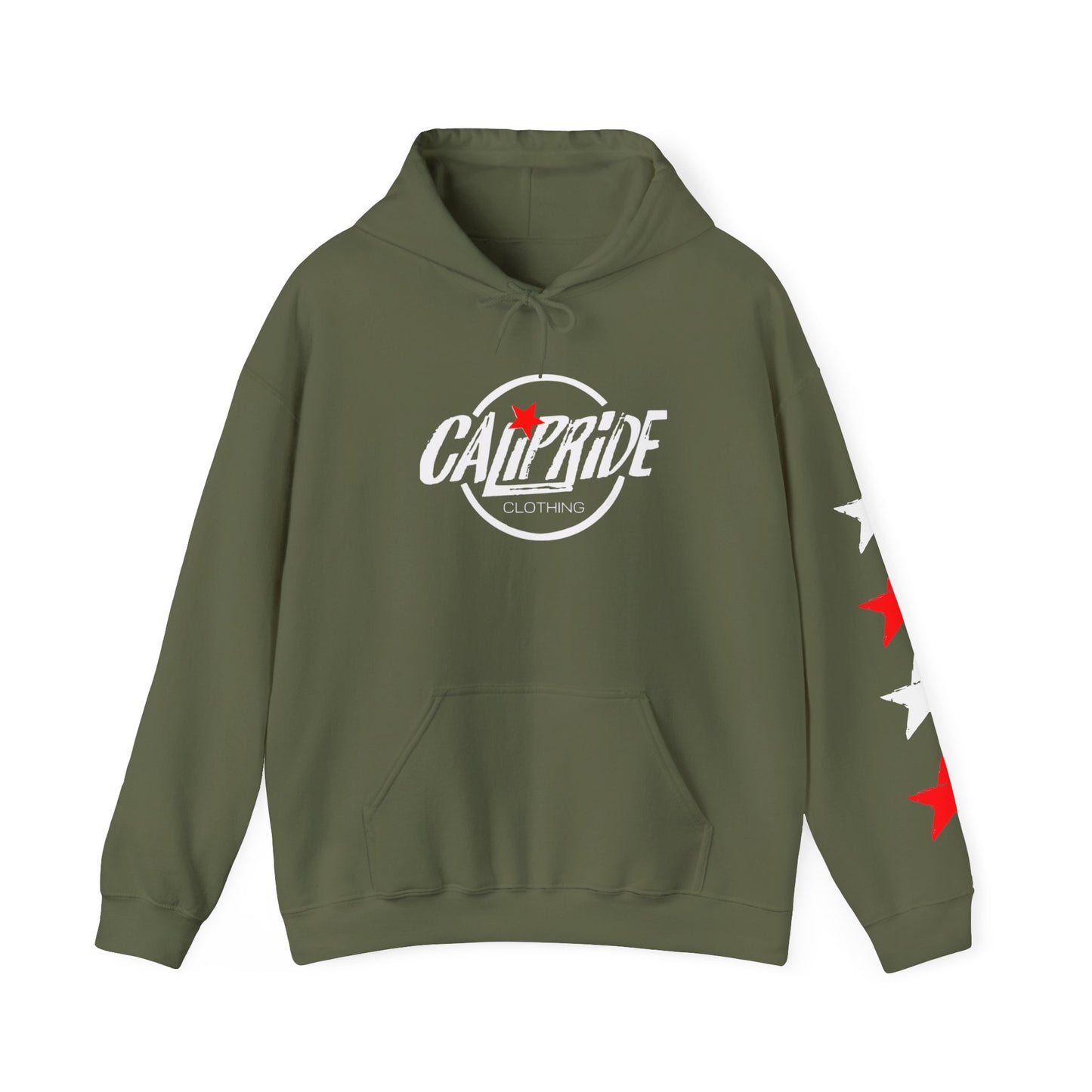 'West Coast Vibe' Graphic Hoodie w Stars - Multiple colors | CaliPride Clothing