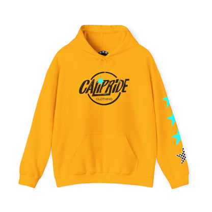 'West Coast Vibe' Graphic Hoodie w Stars - Multiple colors | CaliPride Clothing