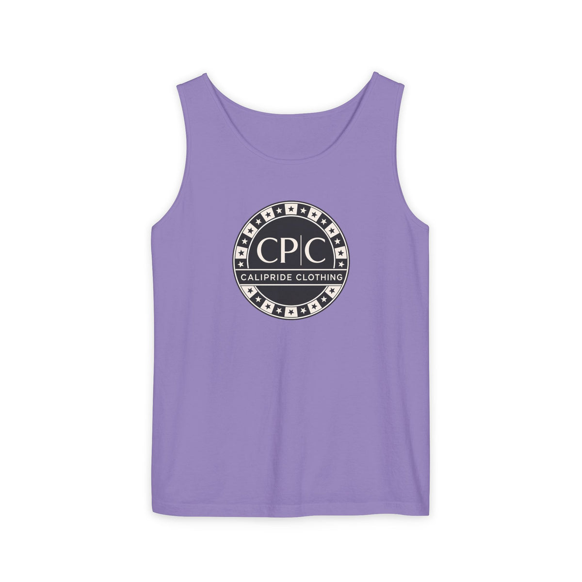 Surf & Beach Collection - Iconic CaliPride Clothing Signature Logo, Tank Top - CaliPride Clothing
