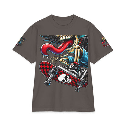 Urban Underground Collection - Neon Drip, Tongue Out, Graphic 4-way T Shirt - CaliPride Clothing