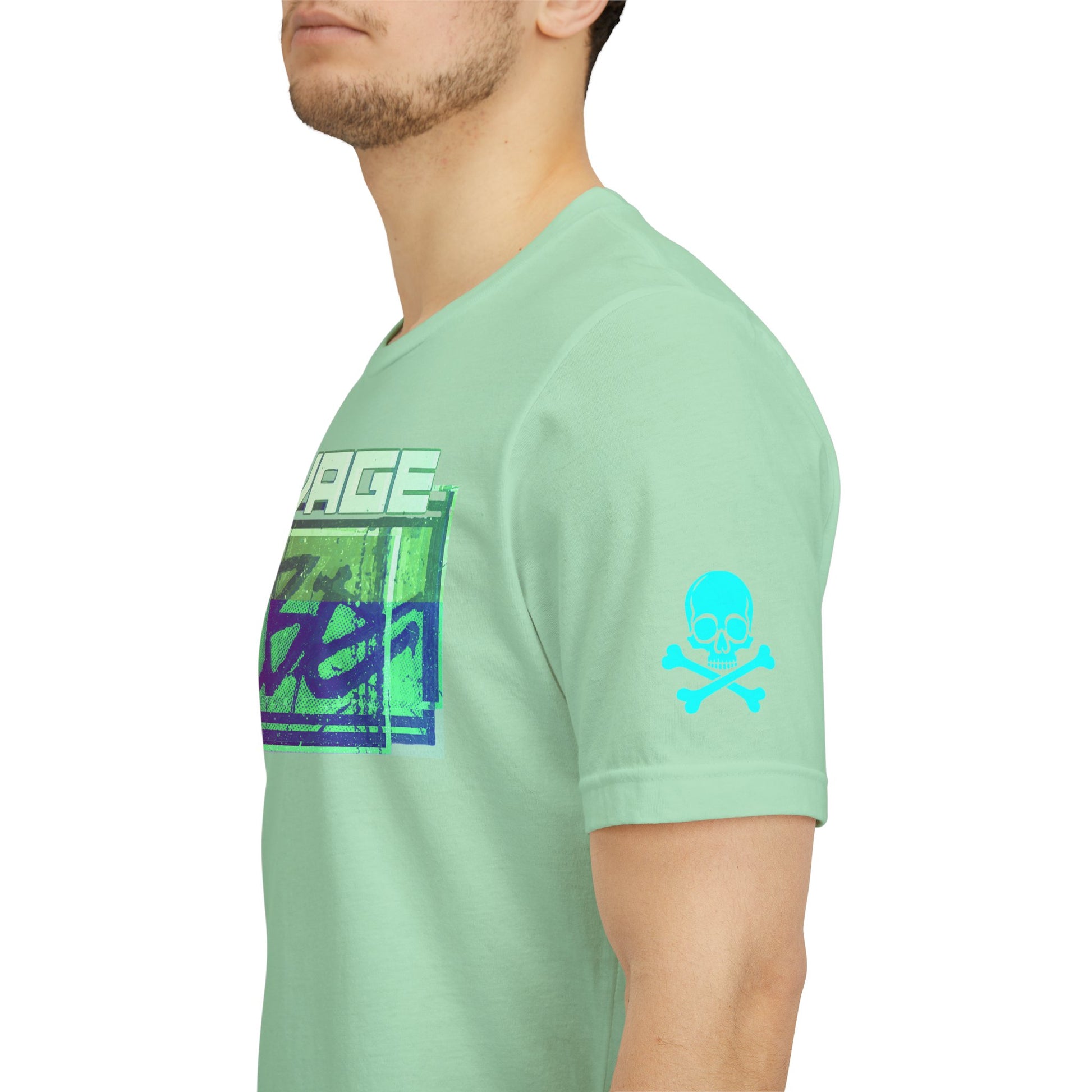 Urban Underground Collection - Distorted Savage Vibe, Graphic T Shirt - CaliPride Clothing