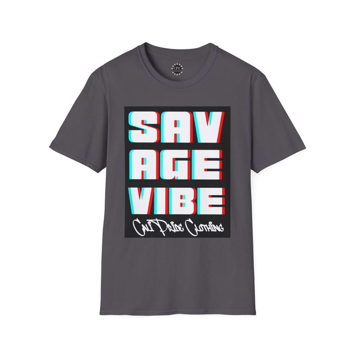 Urban Underground Collection | Savage Vibe Graffiti Block Series - 3D Anaglyph T Shirt — CaliPride Clothing