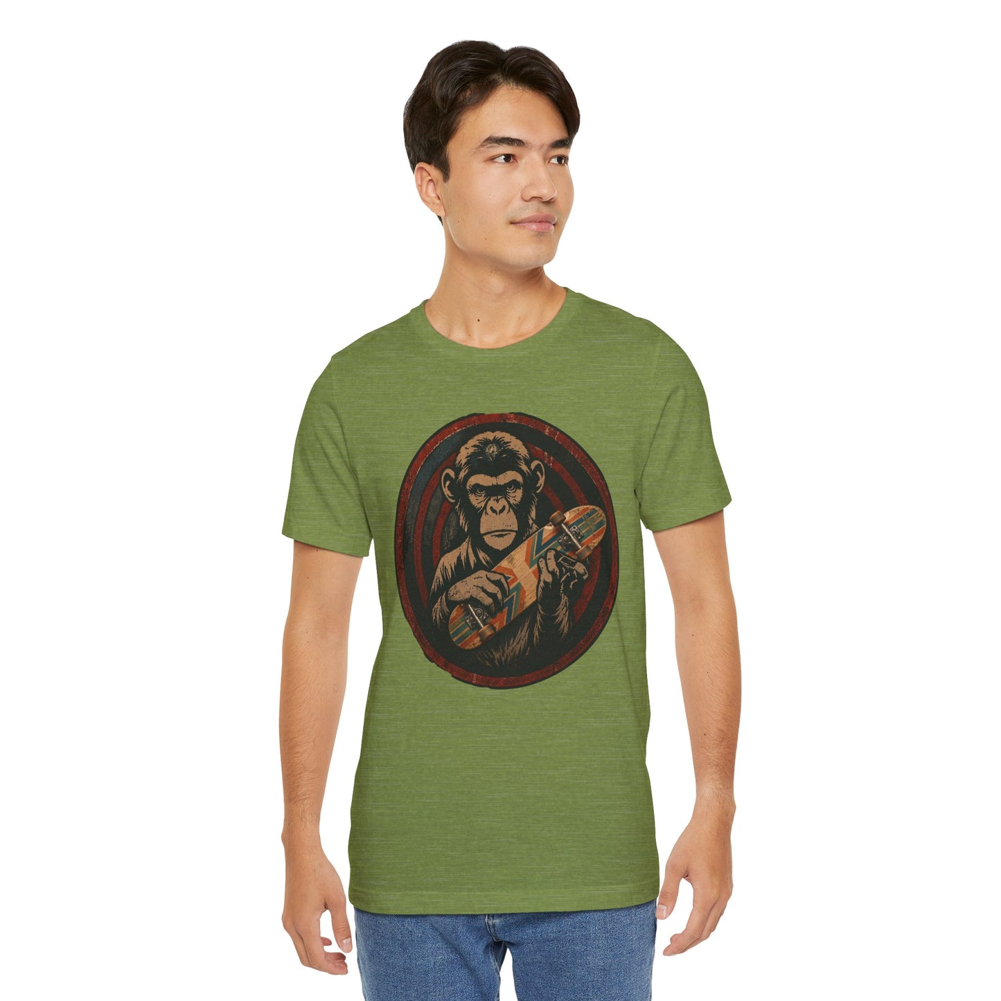Skate & Surf Collection - Chimpin' Around, Graphic T-Shirt - CaliPride Clothing