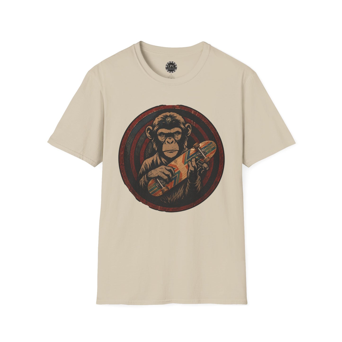Pacific Works Collection - Chimpin' Around Graphic T-Shirt — CaliPride Clothing