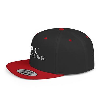 West Coast culture, Flat Bill Snapback | Embroidered Circular Badge - CP | C Elite, CaliPride Clothing
