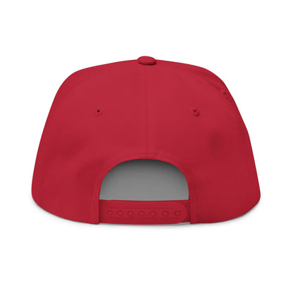 Skate & Surf Collection - CaliPride Clothing Stamp, Flat Bill Snapback, Embroidered - CaliPride Clothing
