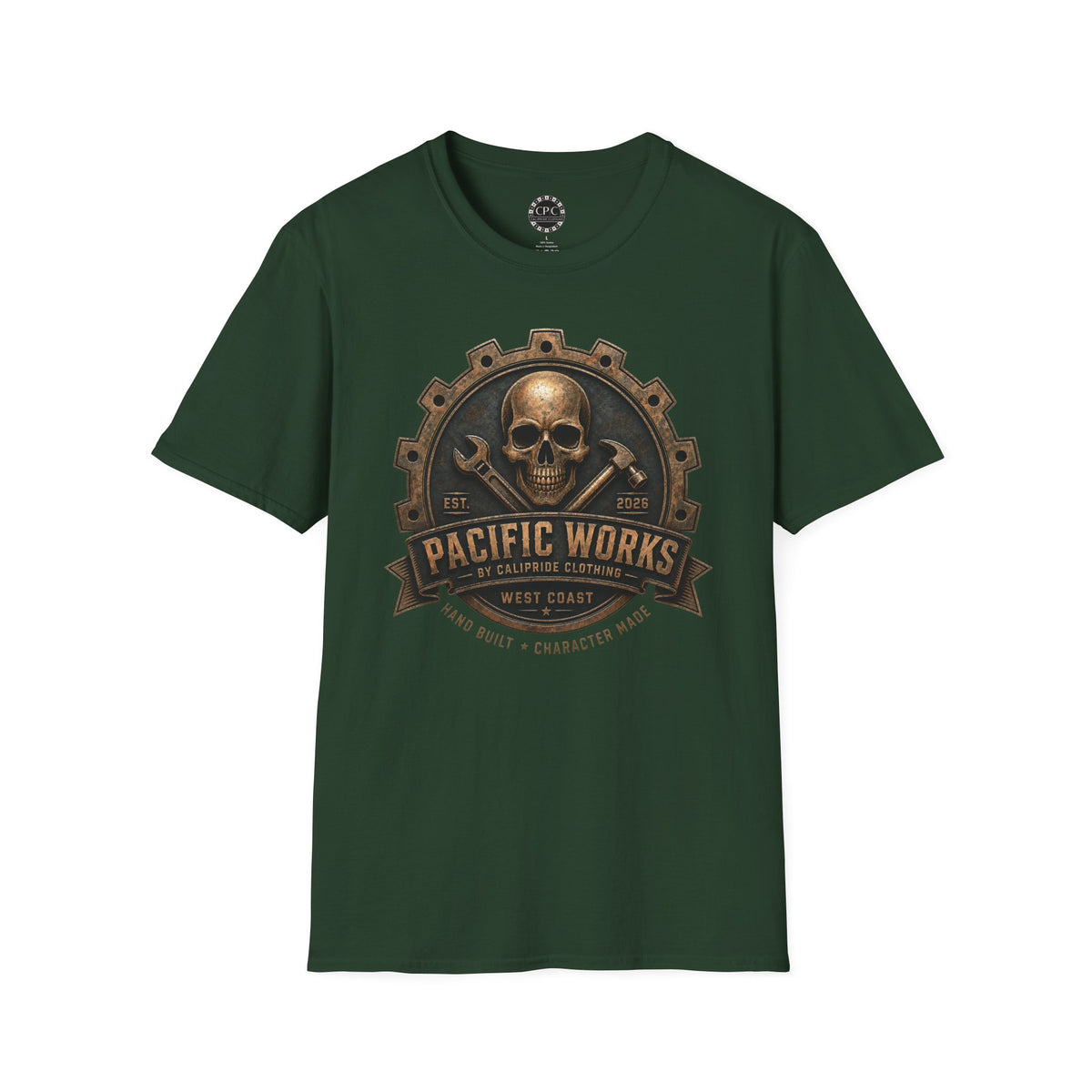 Pacific Works Collection - Signature Logo Graphic T-Shirt — CaliPride Clothing