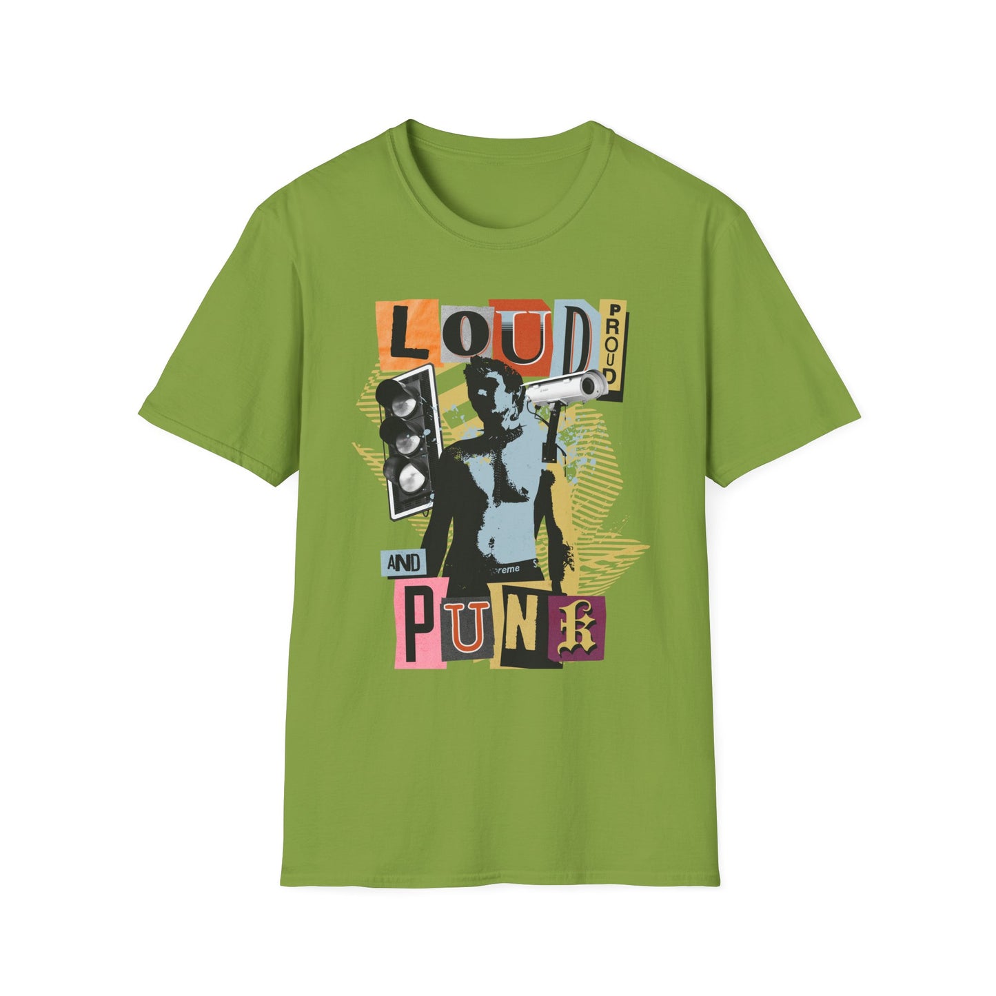 Punk - 'Loud Proud and Punk' Graphic T-Shirt