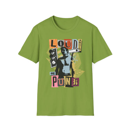 Punk - 'Loud Proud and Punk' Graphic T-Shirt