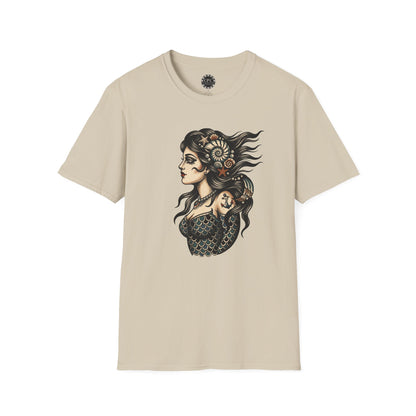 Pacific Works Collection - Vintage Mermaid Graphic T-Shirt — CaliPride Clothing