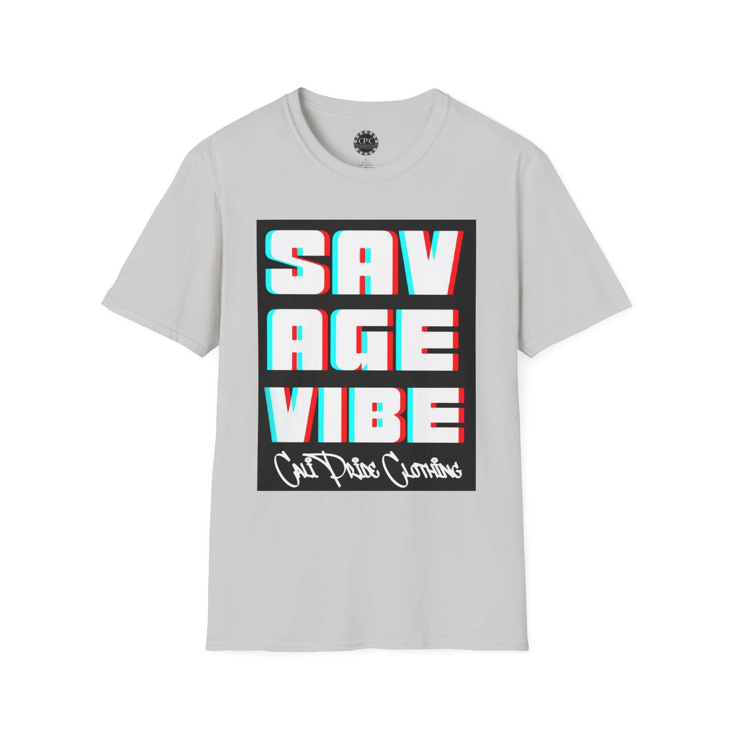 Urban Underground Collection | Savage Vibe Graffiti Block Series - 3D Anaglyph T Shirt — CaliPride Clothing
