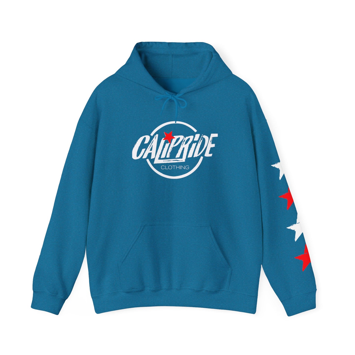 'West Coast Vibe' Graphic Hoodie w Stars - Multiple colors | CaliPride Clothing