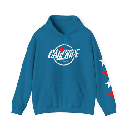 'West Coast Vibe' Graphic Hoodie w Stars - Multiple colors | CaliPride Clothing