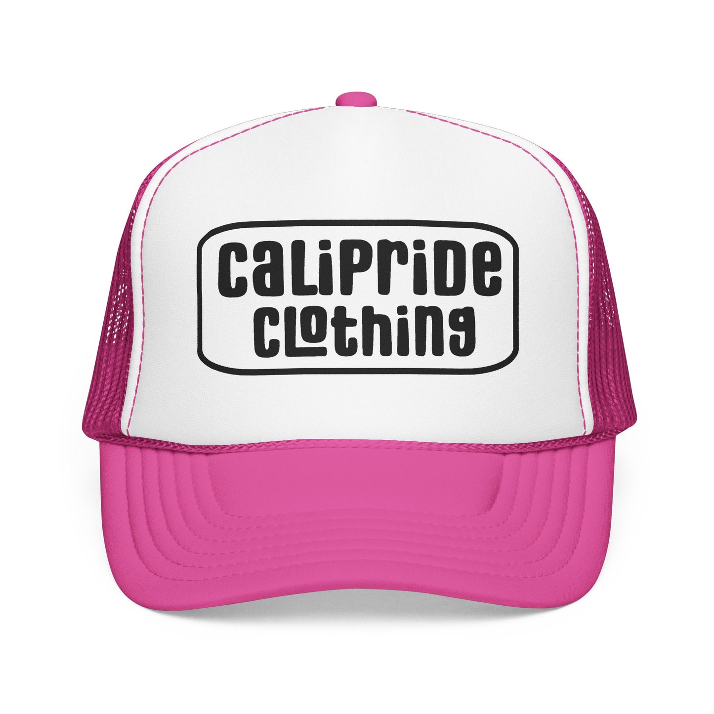 Surf & Beach Collection - CaliPride Clothing Name Badge, Foam Trucker Hat — CailPride Clothing