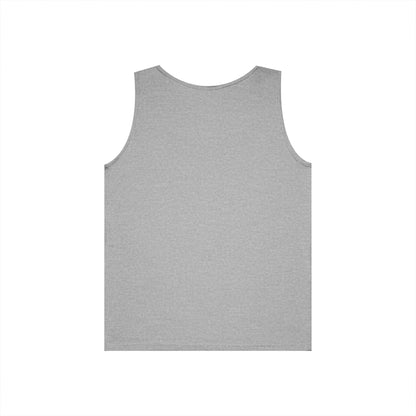 Retro Sun and Palms Silhouette Graphic Tank Top