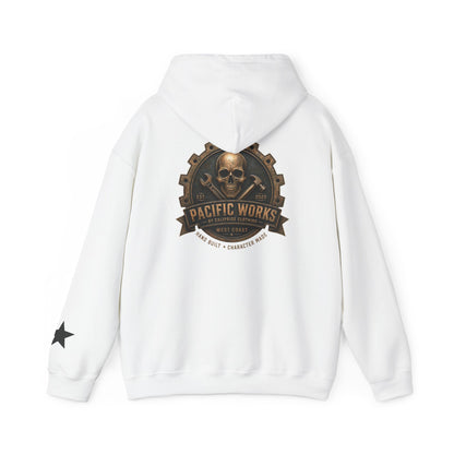 Pacific Works Collection — Signature Logo, Graphic Hoodie - CaliPride Clothing