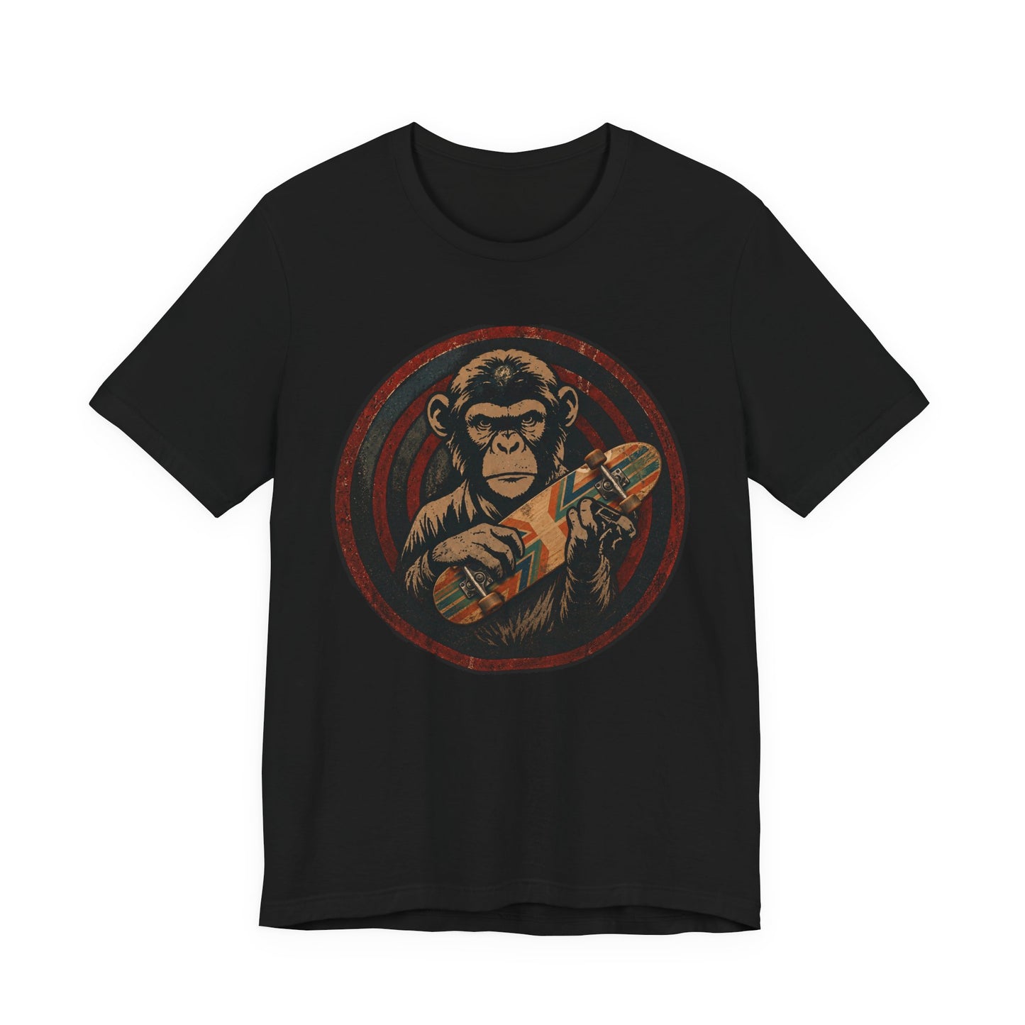 Skate & Surf Collection - Chimpin' Around, Graphic T-Shirt - CaliPride Clothing