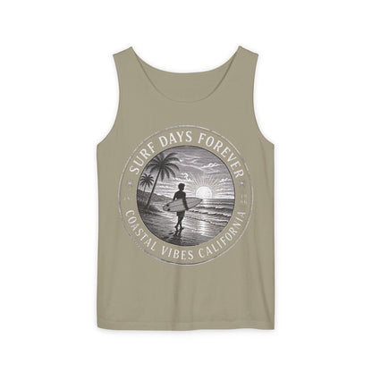 Surf & Beach Collection | Ocean Vibes Series - Surf Days Forever, Tank top - CaliPride Clothing