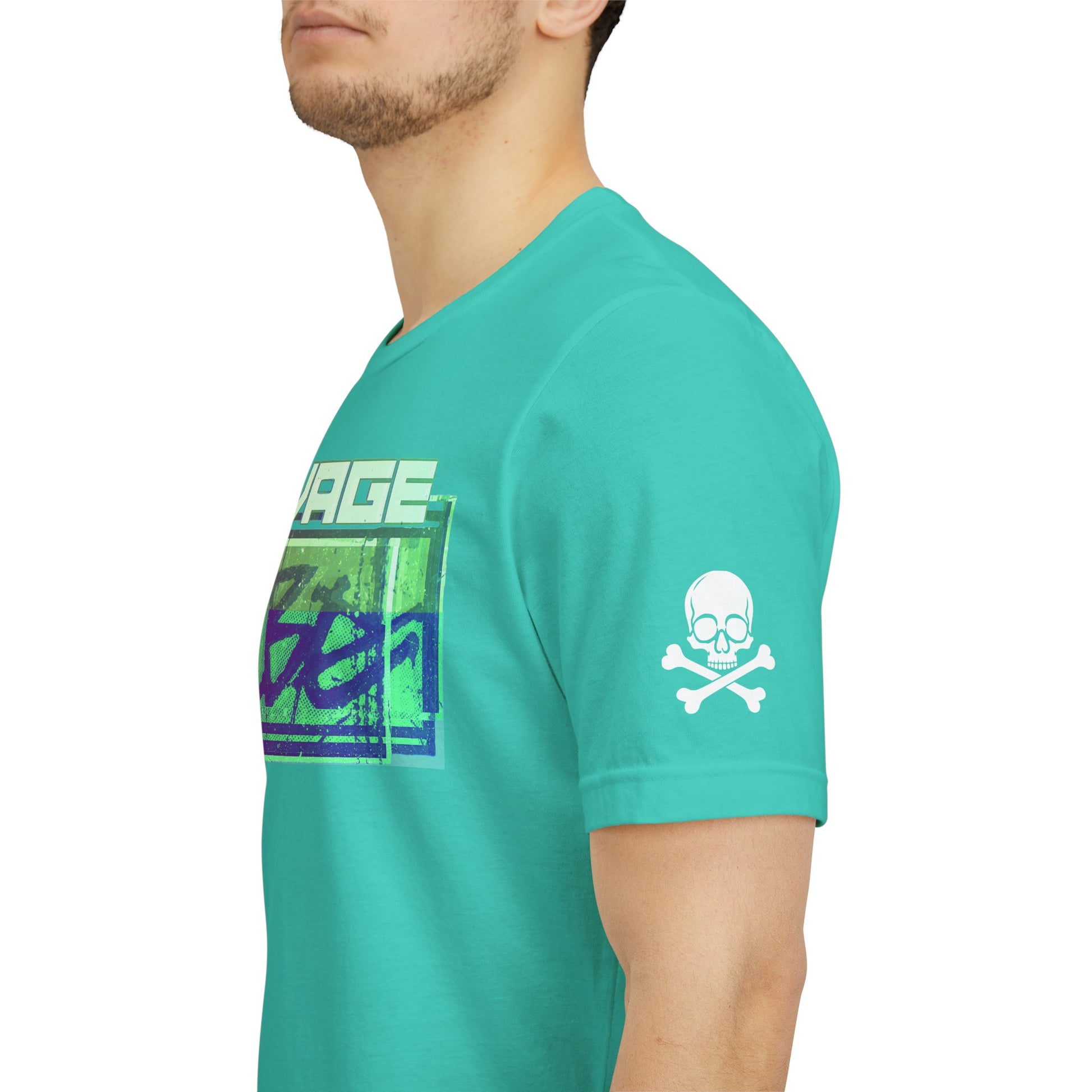 Urban Underground Collection - Distorted Savage Vibe, Graphic T Shirt - CaliPride Clothing