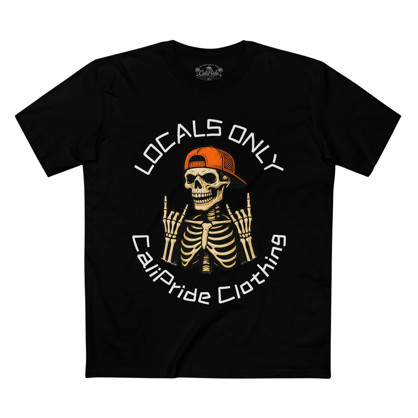 Skate & Surf Collection - Locals Only, Graphic T Shirt - CaliPride Clothing