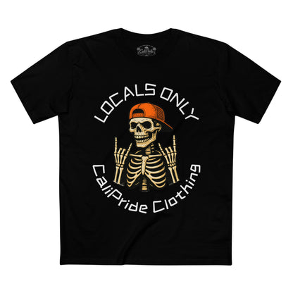 Skate & Surf Collection - Locals Only, Graphic T Shirt - CaliPride Clothing