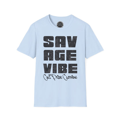 "Savage Vibe Graffiti Block" Series, Black & Grey logo — CaliPride Clothing