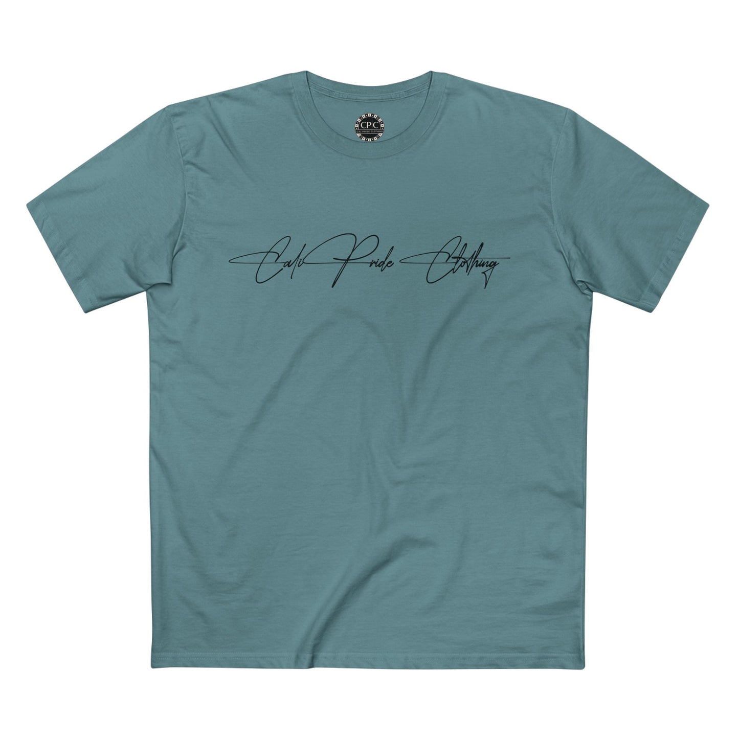 The Elite Collection - Founder's Signature No. 1 Essentials, Premium T-Shirt, black logo - CaliPride Clothing