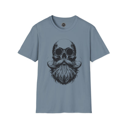 Pacific Works Collection - Vintage Bearded Skull Graphic T-Shirt — CaliPride Clothing