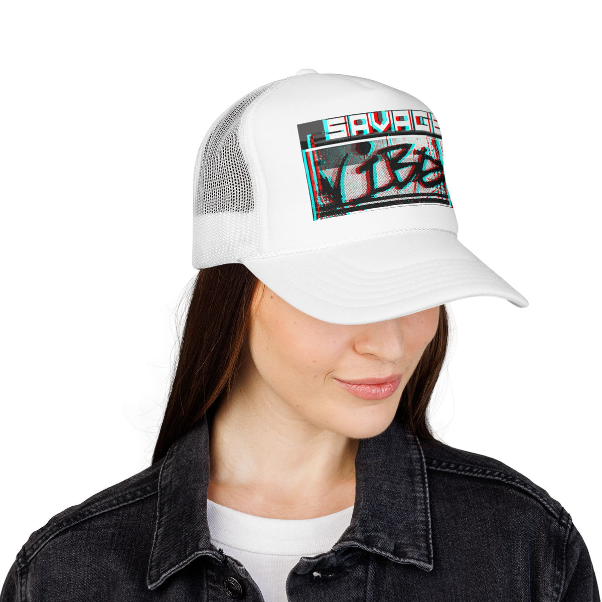 Urban Underground Collection - Bold & Big Color Vibes, Savage Vibe Foam Trucker Hat – DFT printing