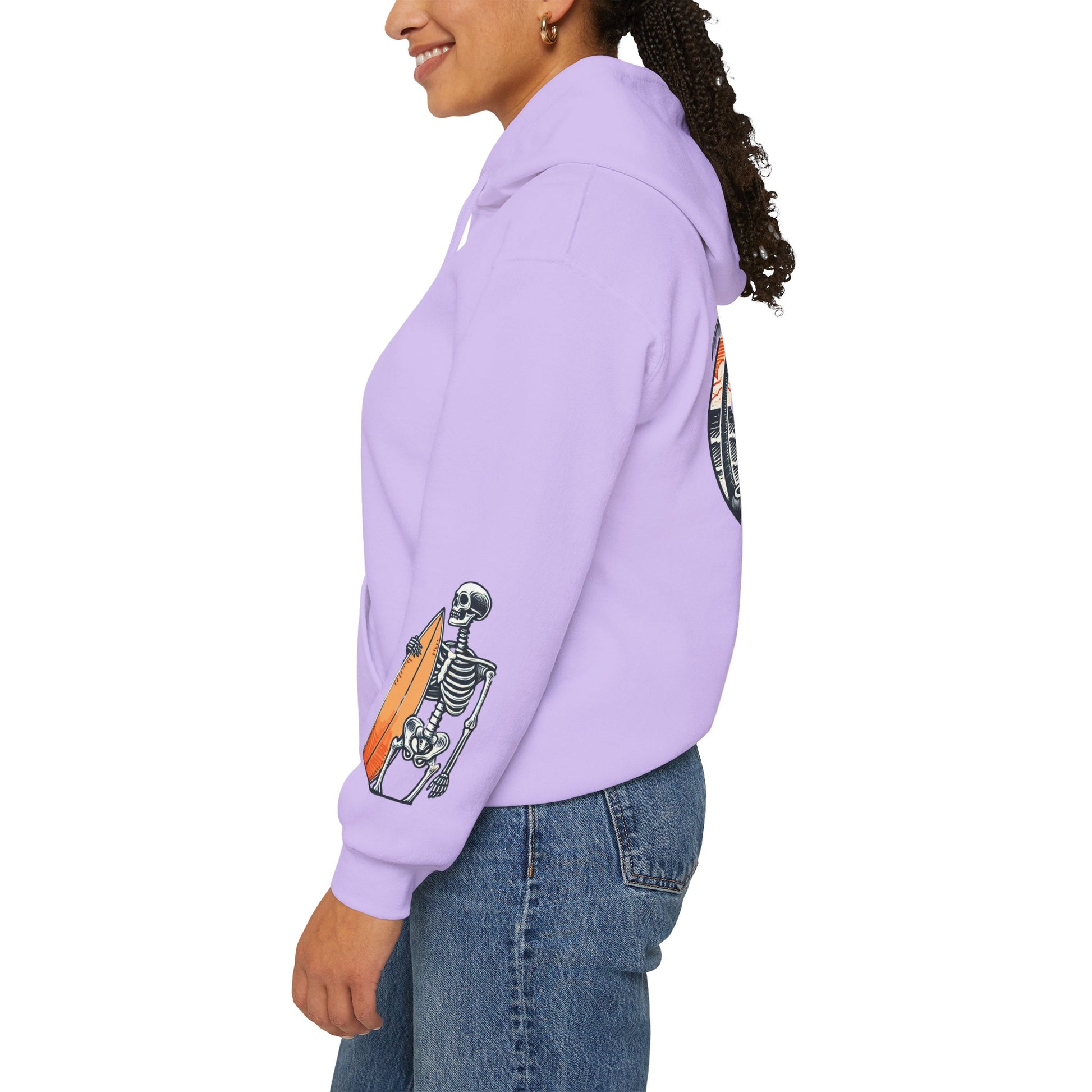 Surf & Beach Collection - Even After Death, I Ride, Premium Hoodie - CaliPride Clothing