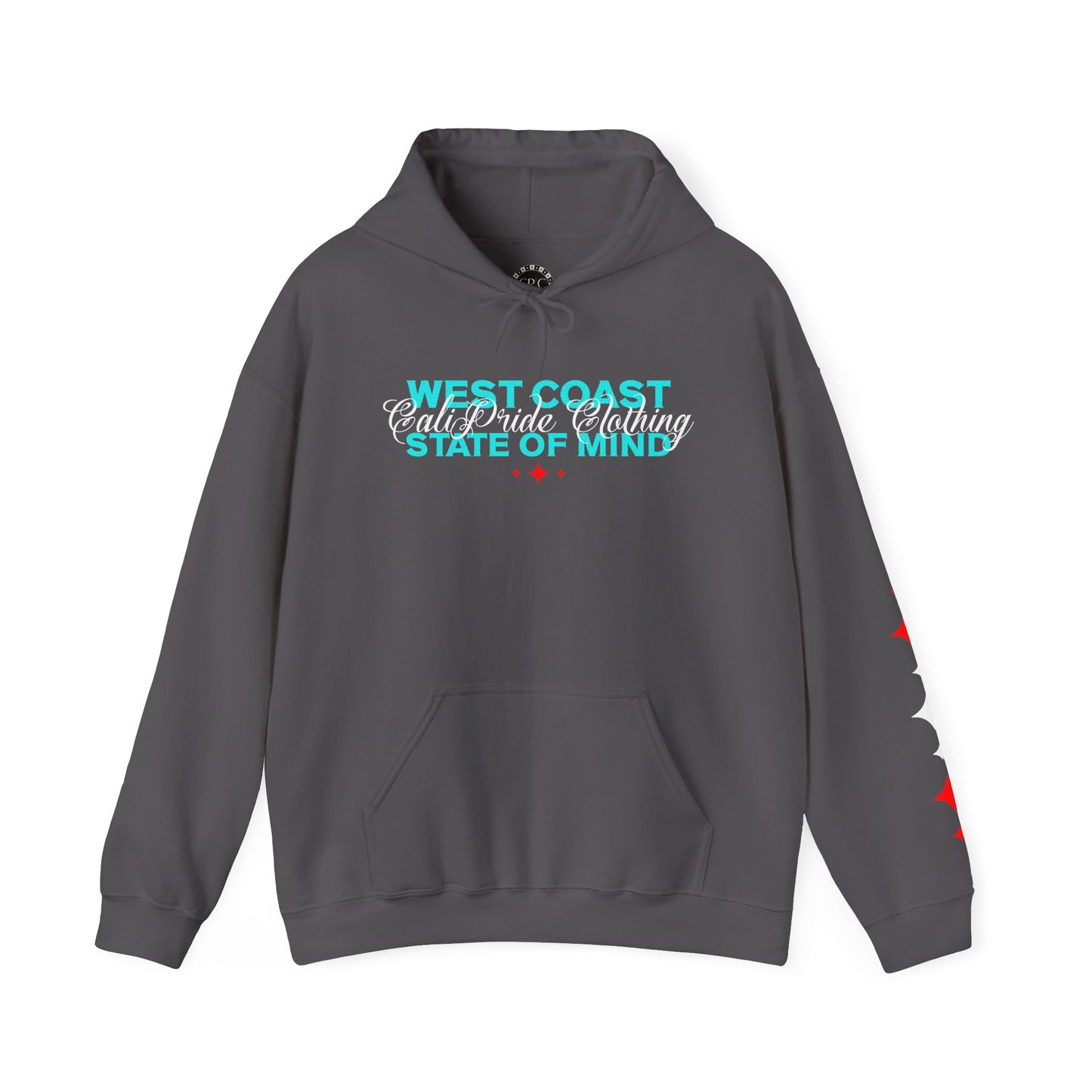 The Elite Collection - Elite Society, West Coast State of Mind, Premium Hoodie - CaliPride Clothing