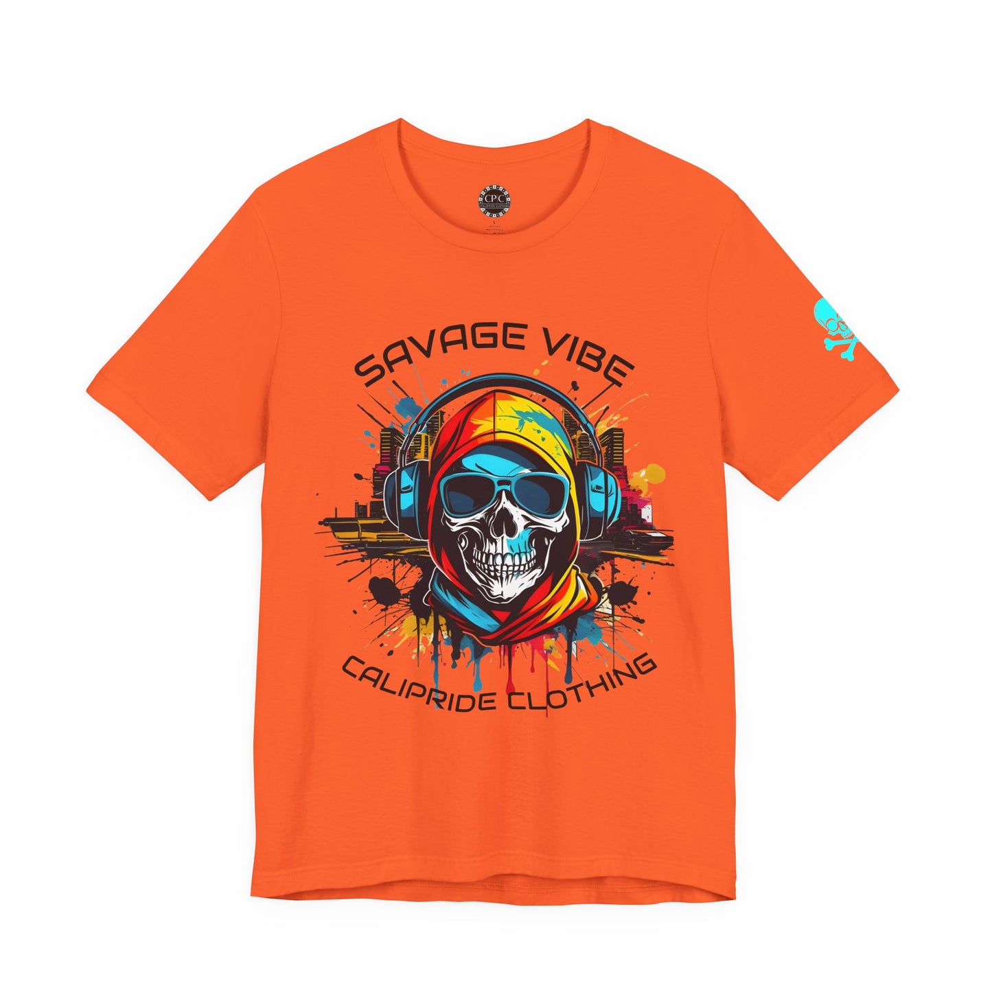 Urban Underground Collection - Skull Beats, Urban Graphic T - Shirt - CaliPride Clothing