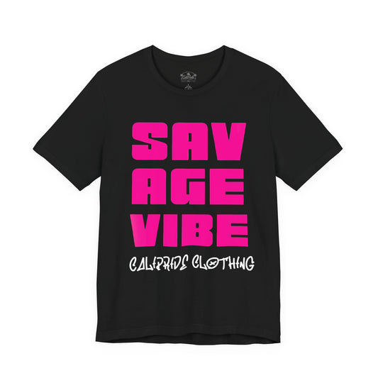 Urban Underground Collection - Savage Vibe Graffiti Block Series, Solid Neon Pink T Shirt — CaliPride Clothing