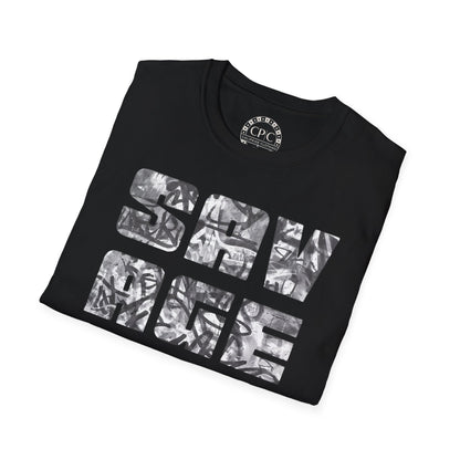 Urban Underground Collection | Savage Vibe Graffiti Block Series - Monochrome gray - CaliPride Clothing