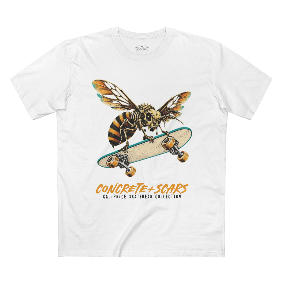 Concrete & Scars Collection - Bee Shredder, Graphic T-Shirt — CaliPride Clothing