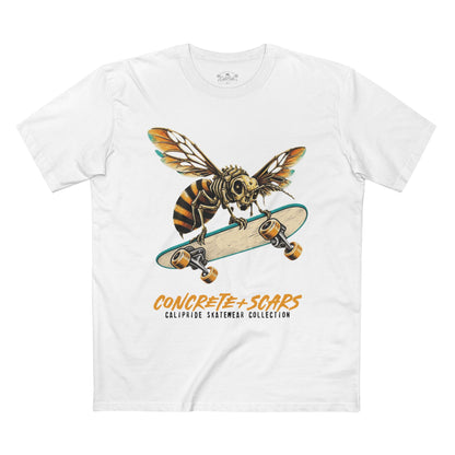 Concrete & Scars Collection - Bee Shredder, Graphic T-Shirt — CaliPride Clothing
