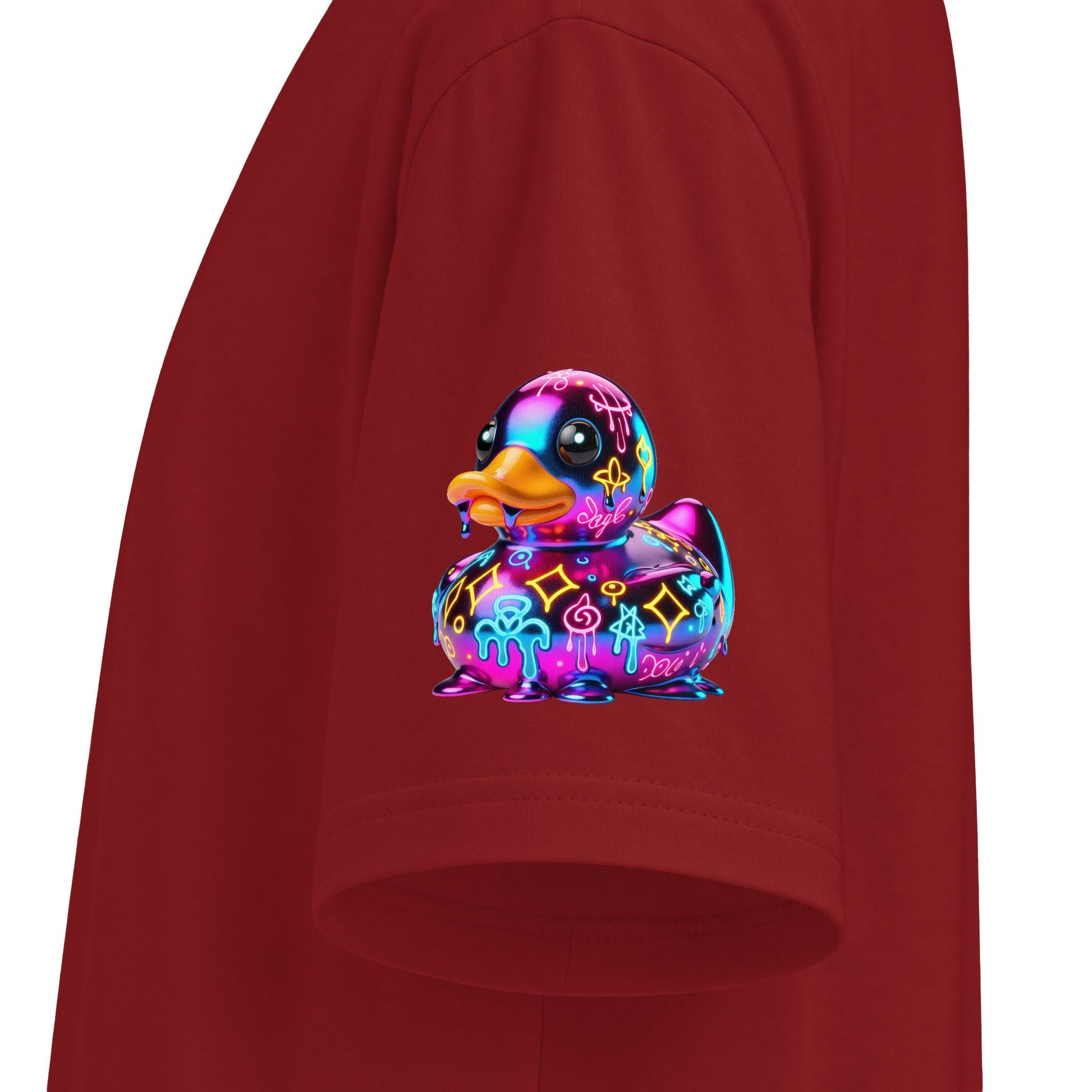 Urban Underground Collection - Neon Drip, Rub'a Ducky, Graphic 4-way T Shirt - CaliPride Clothing