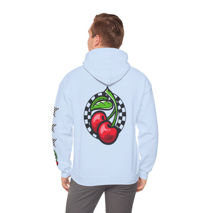 Cherries, Checkers, & Stars Graphic Hoodie | CaliPride Clothing