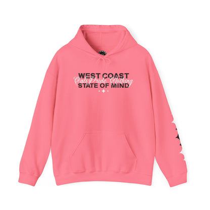 The Elite Collection - Elite Society, West Coast State of Mind, Premium Hoodie - CaliPride Clothing