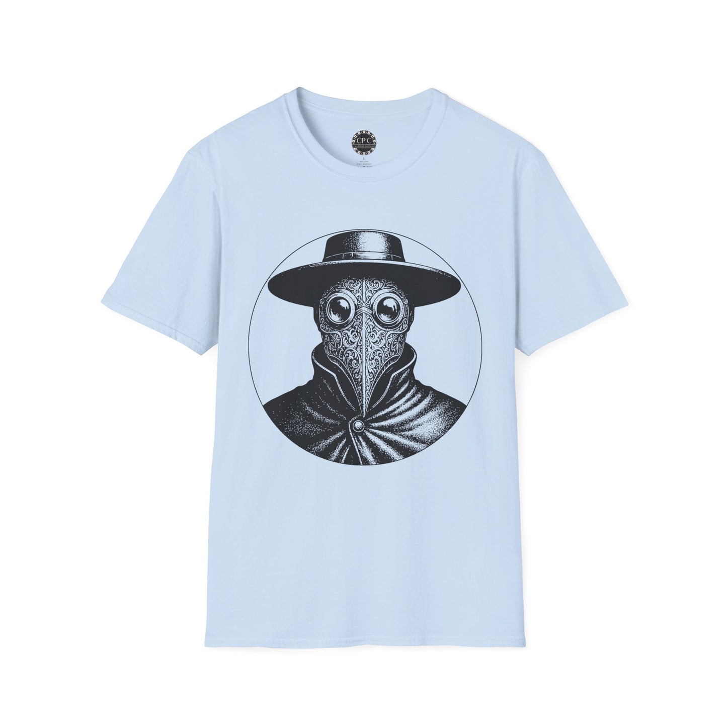 Pacific Works Collection - Vintage Plague Doctor Graphic Tee — CaliPride Clothing