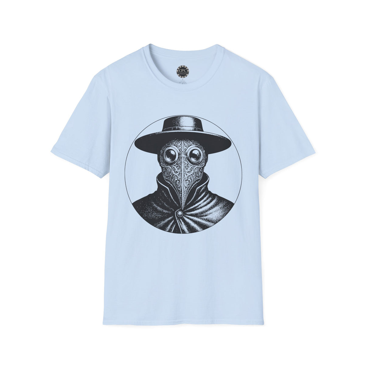 Pacific Works Collection - Vintage Plague Doctor Graphic Tee — CaliPride Clothing